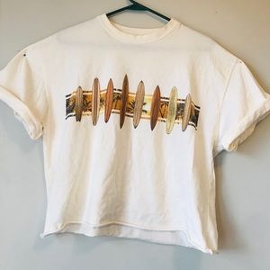 Vintage beachy crop top!